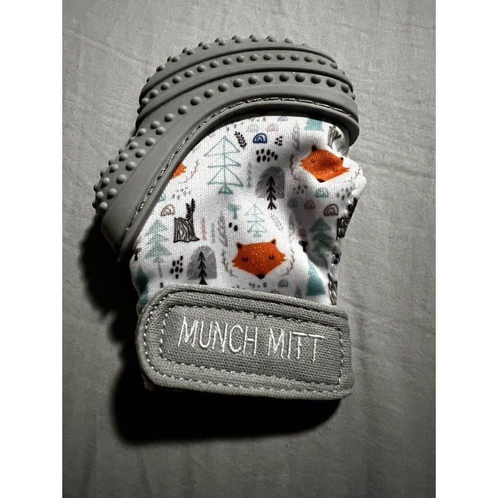 Malarkey Kids‎ Munch Teether Mitt Gray Fox -